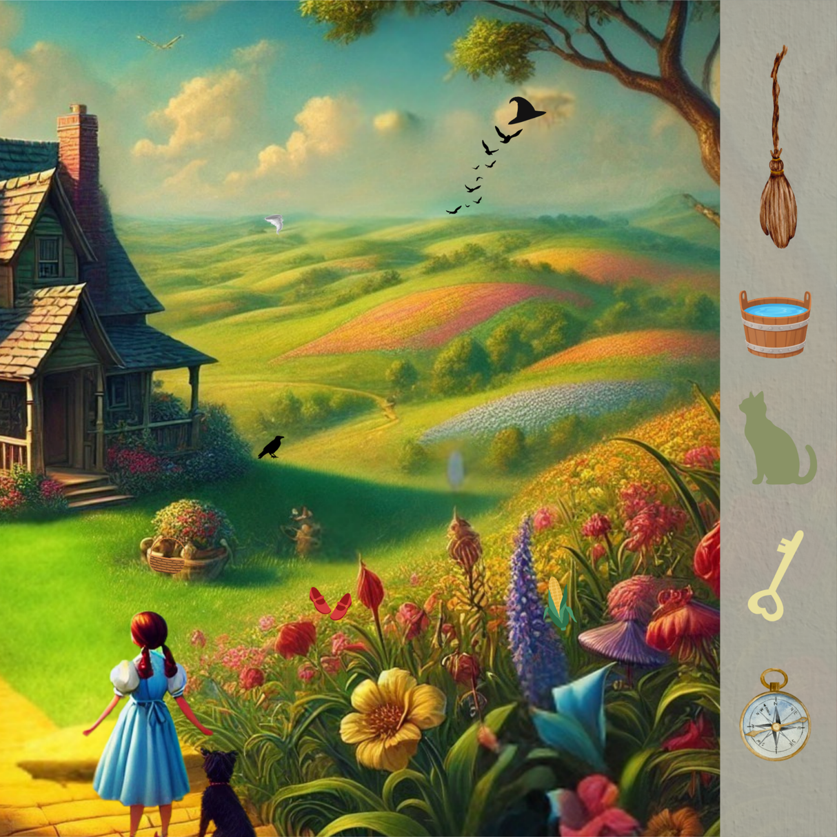 Personalized Wizard of Oz I Spy Book: Custom Search-and-Find Adventure