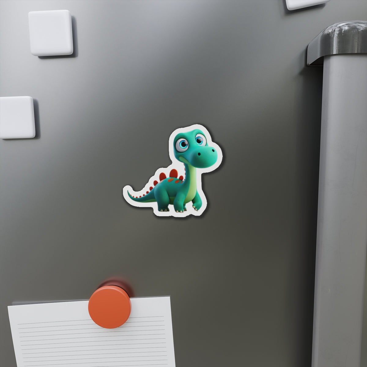 Olly Magnet - The Dinosaur in the Walls - Die-Cut Magnet