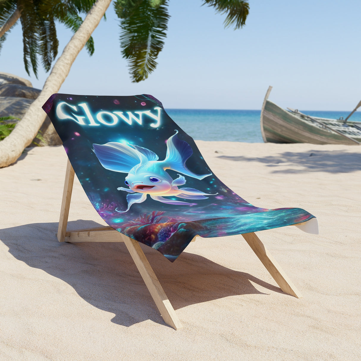 Glowy - Beach Towel - 30 x 60