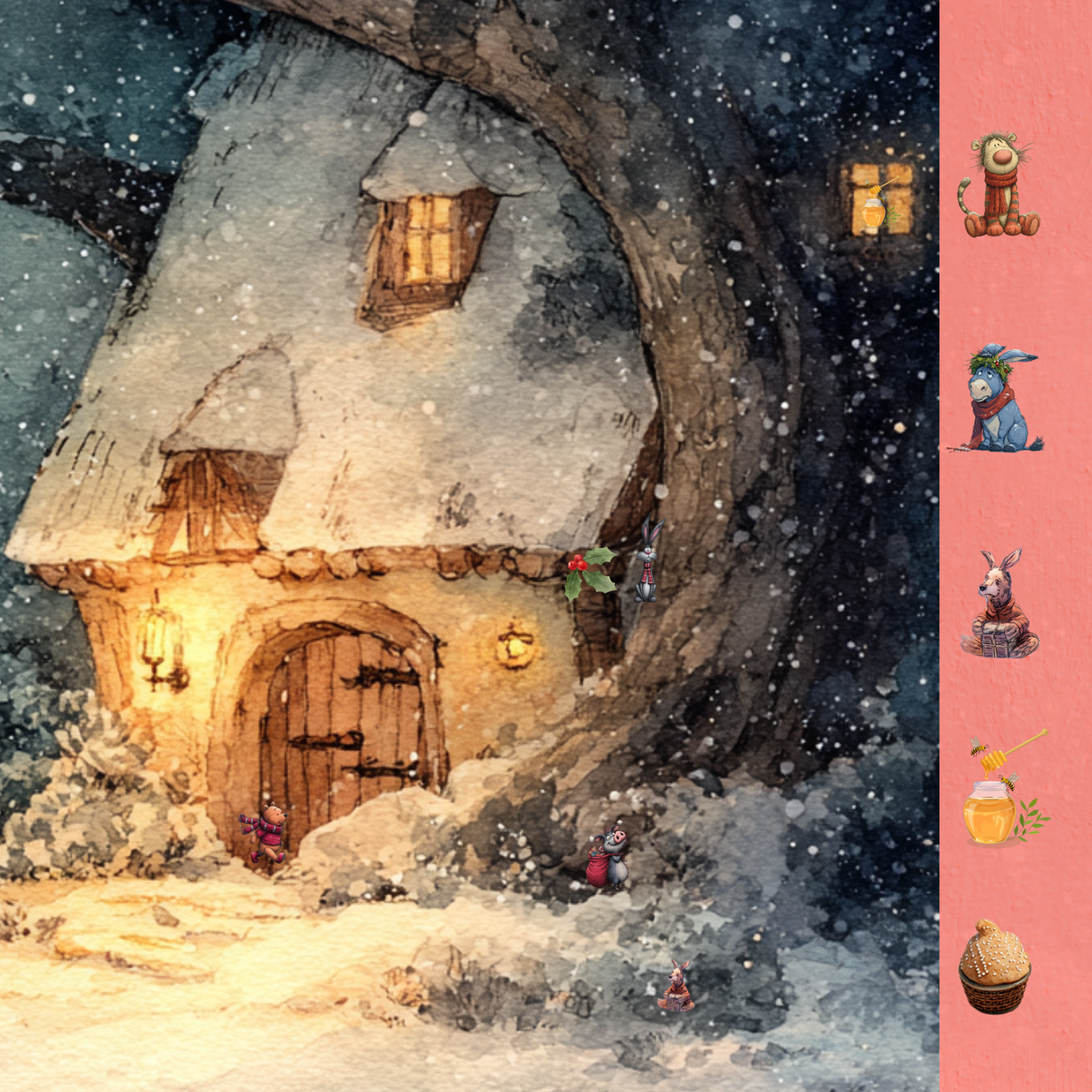 I Spy Christmas with Winnie the Pooh: A Search and Find Adventure