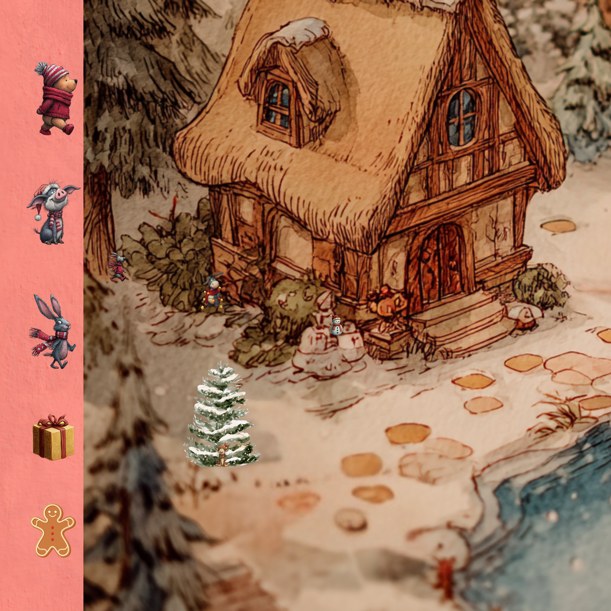 I Spy Christmas with Winnie the Pooh: A Search and Find Adventure