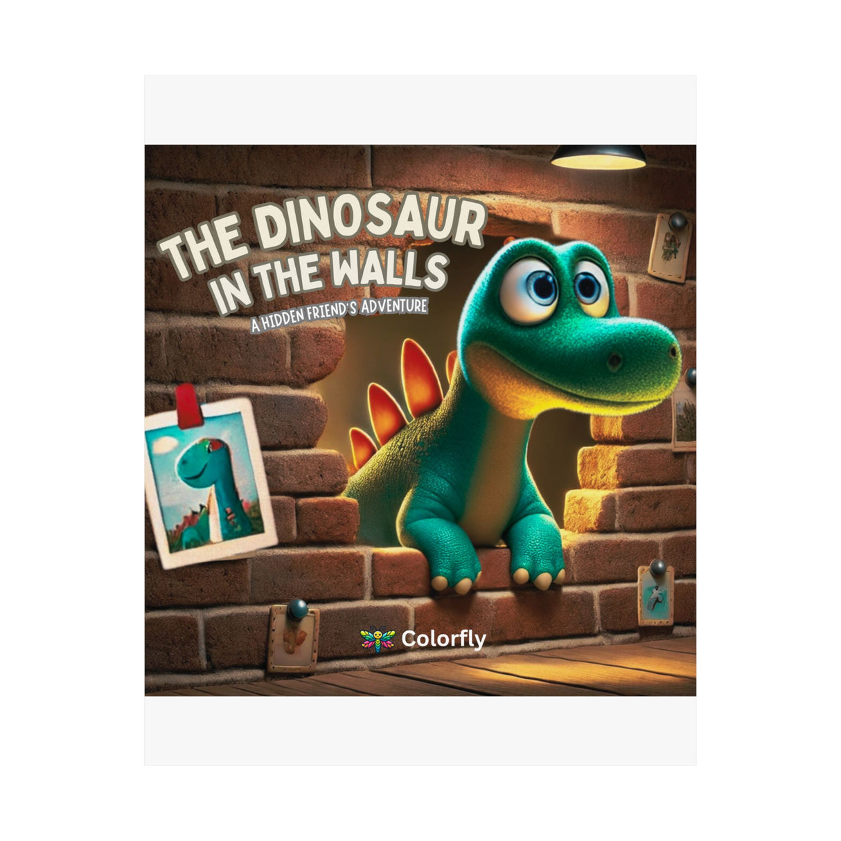 The Dinosaur in the Walls Poster - Matte Poster
