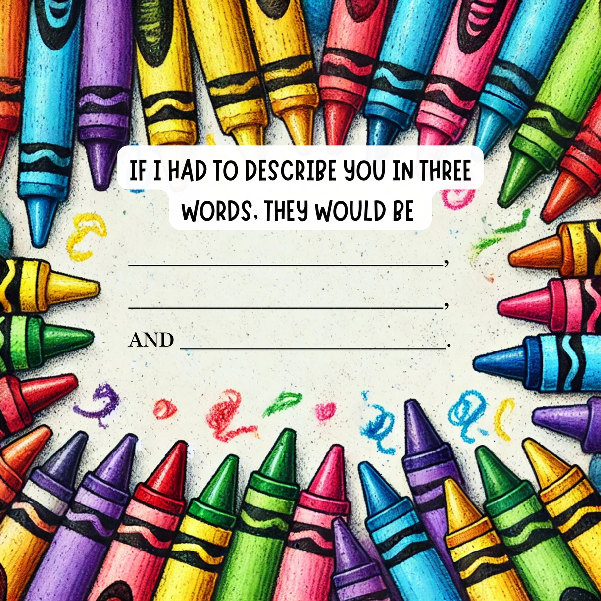 I Love You Because: A Fill-in-the-Blank Book for Sharing Love, Memories & Smiles