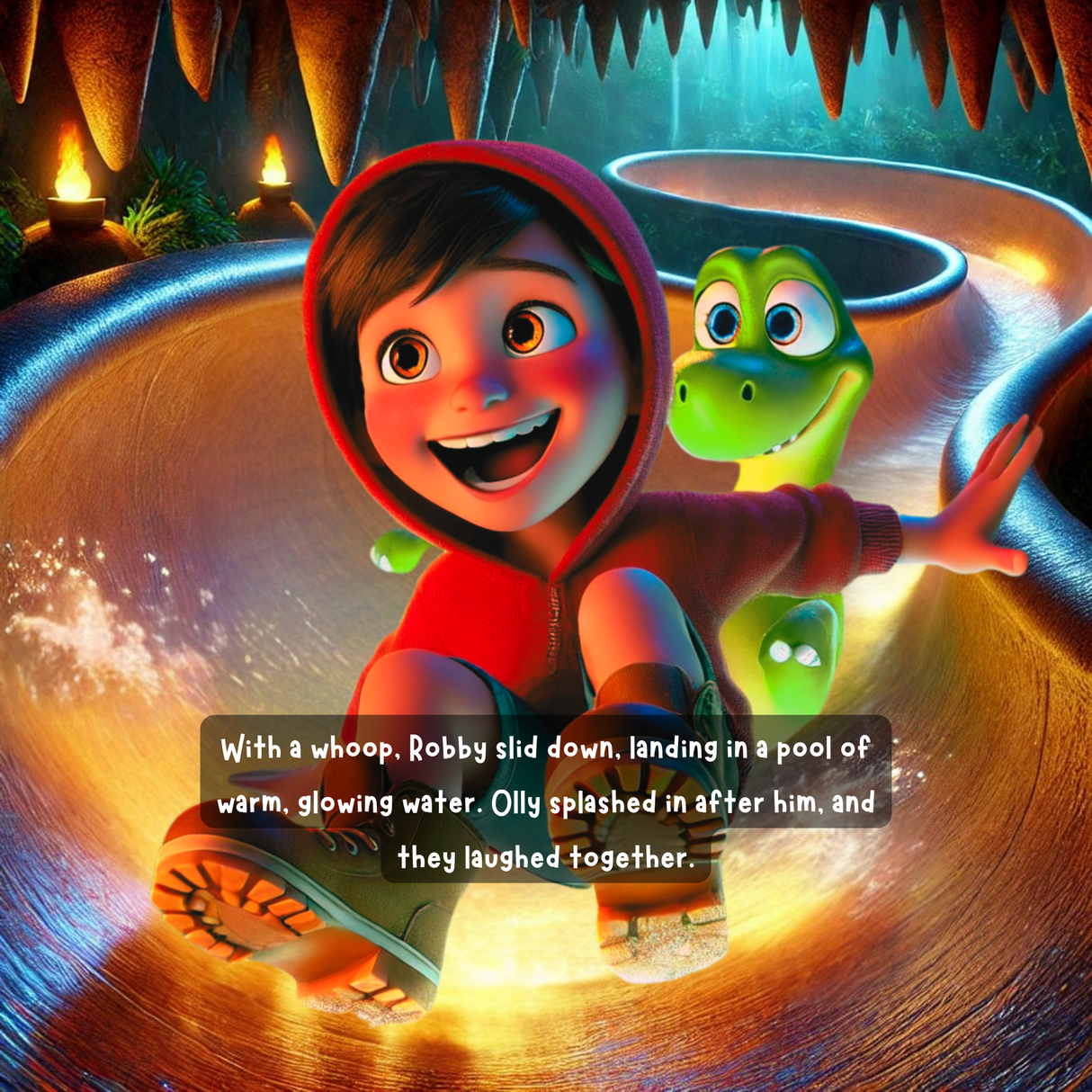 The Dinosaur in the Walls: A Hidden Friend’s Adventure - Children's Story Book