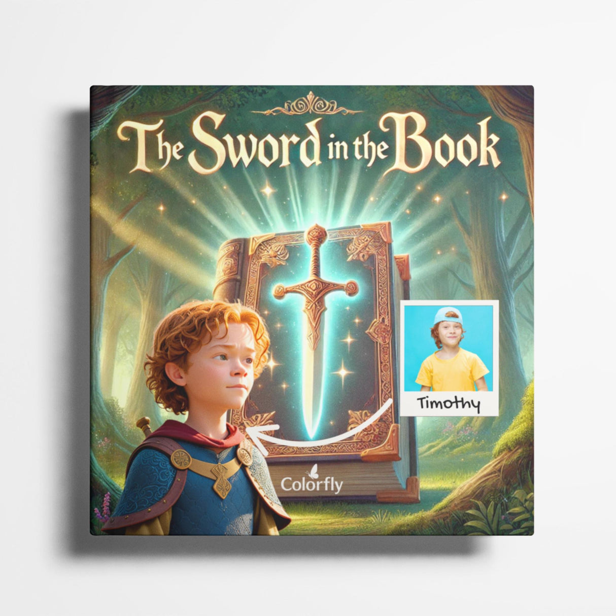 Personalized Children's Storybook: The Sword in the Book - Personalized Story