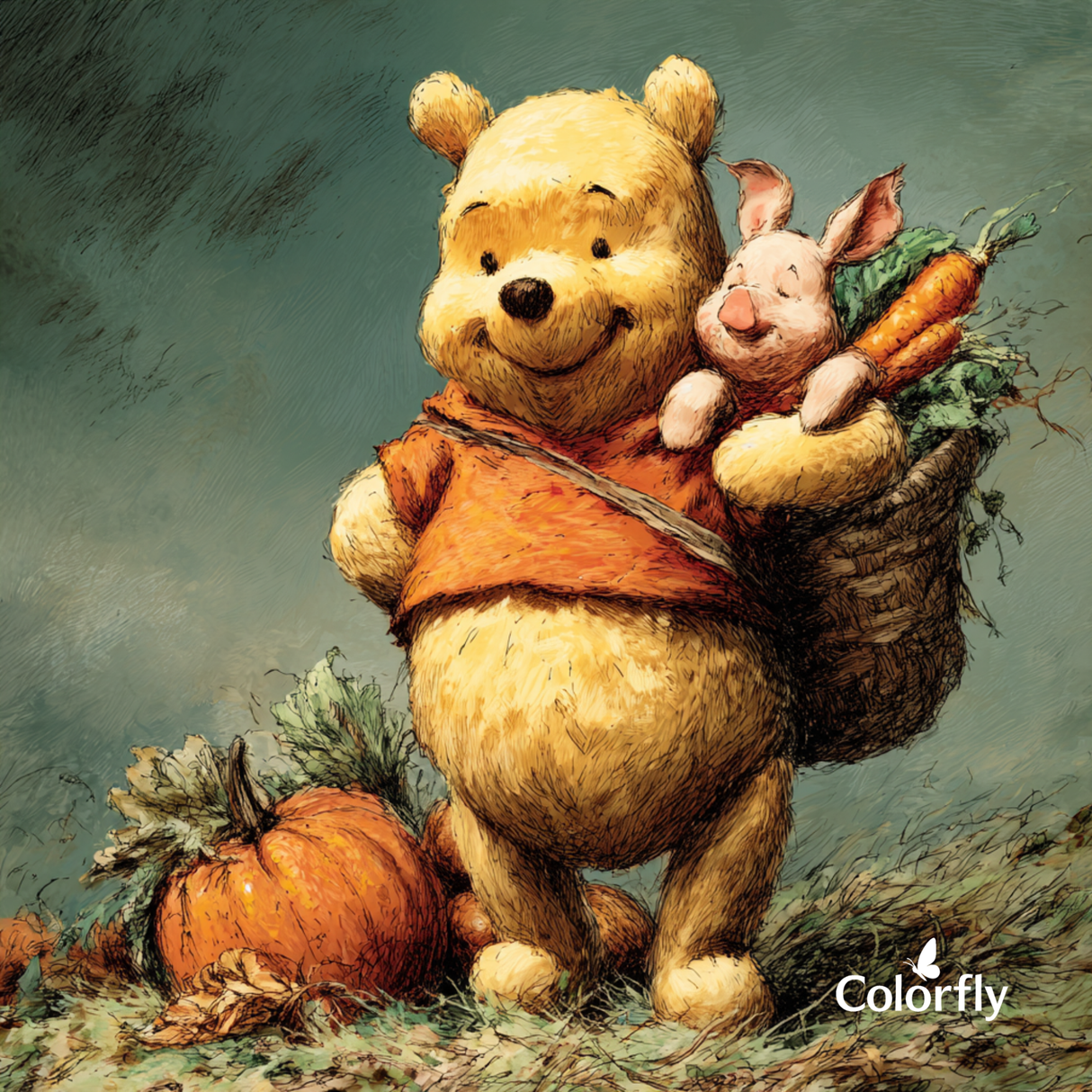 I Spy Thanksgiving with Winnie the Pooh