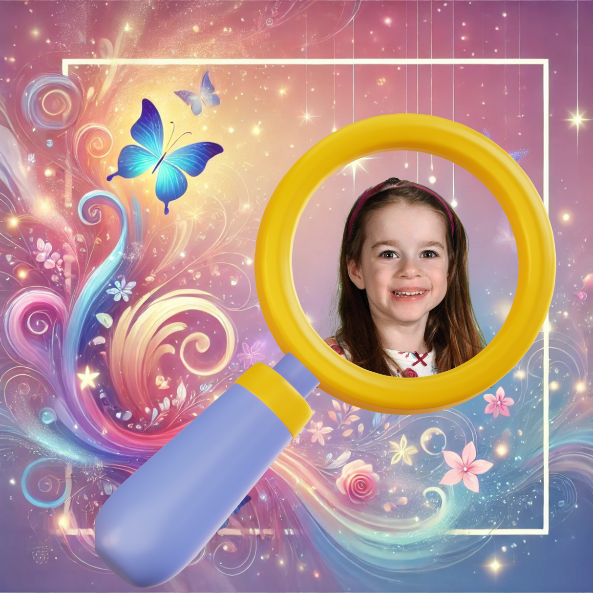 I Spy Alice in Wonderland - Personalized Book - I Spy "Emmy" in Wonderland