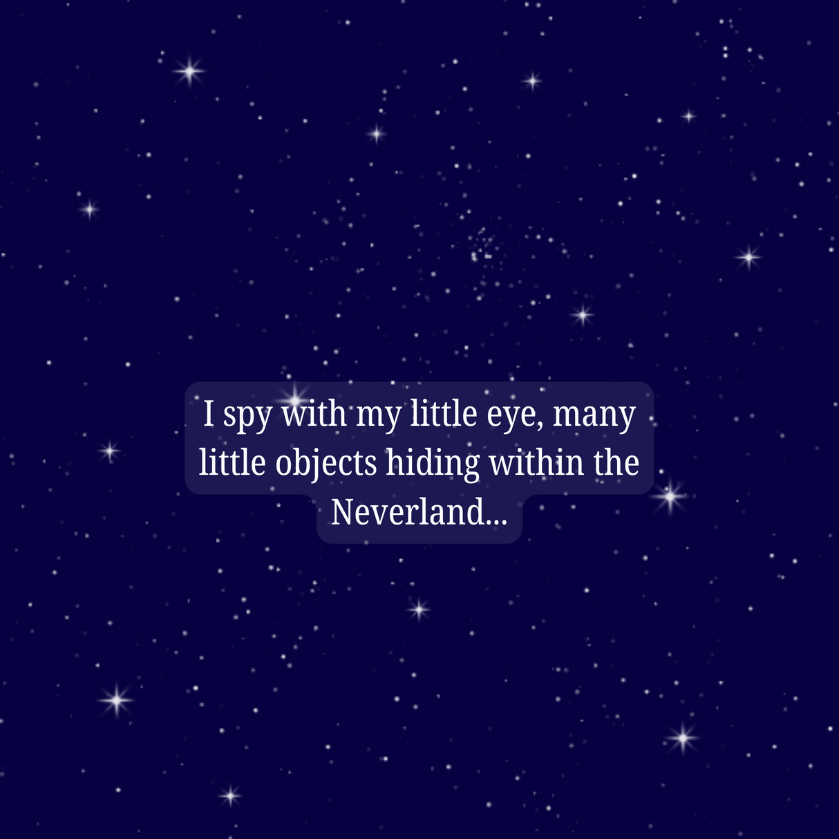 I Spy in Neverland: A Search and Find Adventure