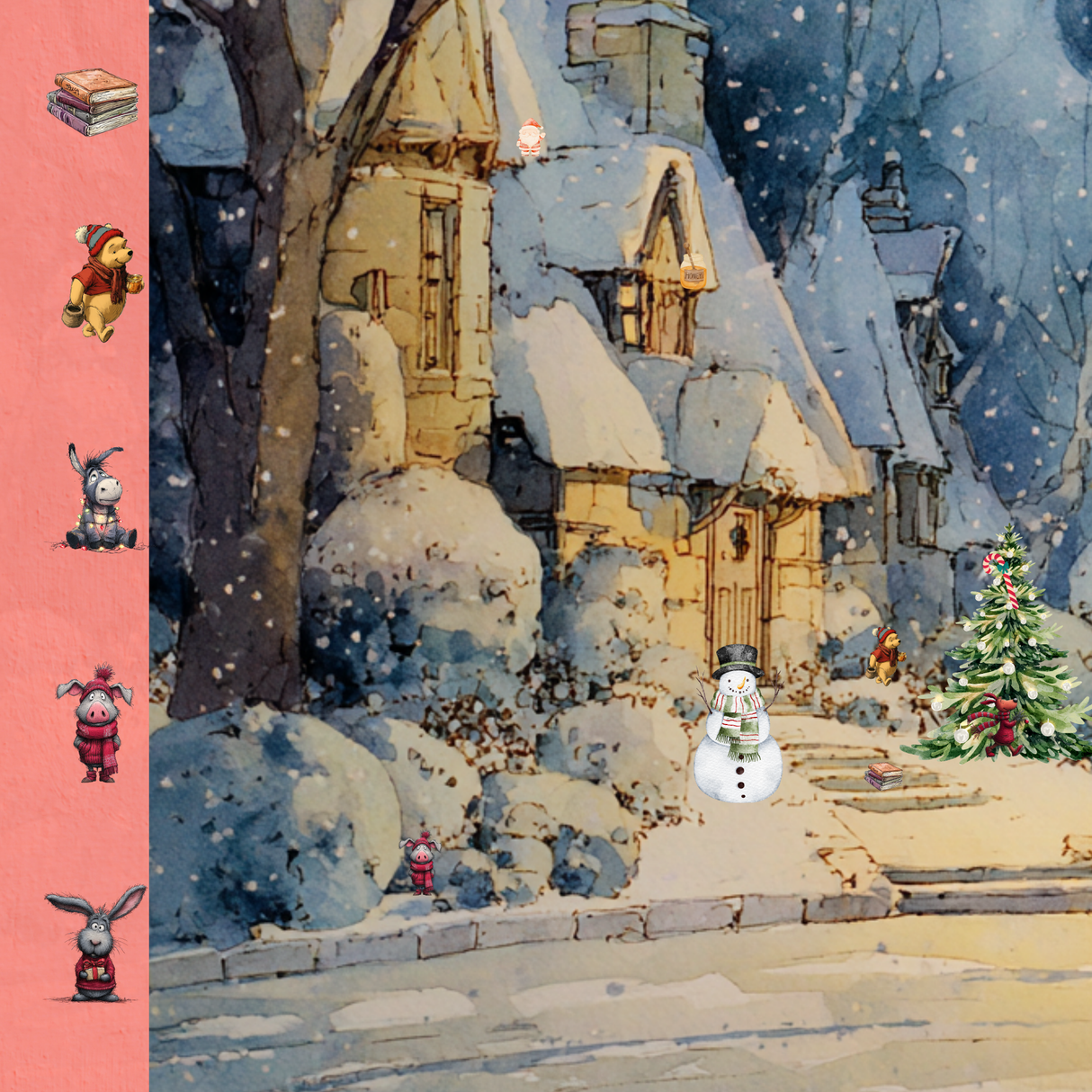 I Spy Christmas with Winnie the Pooh: A Search and Find Adventure