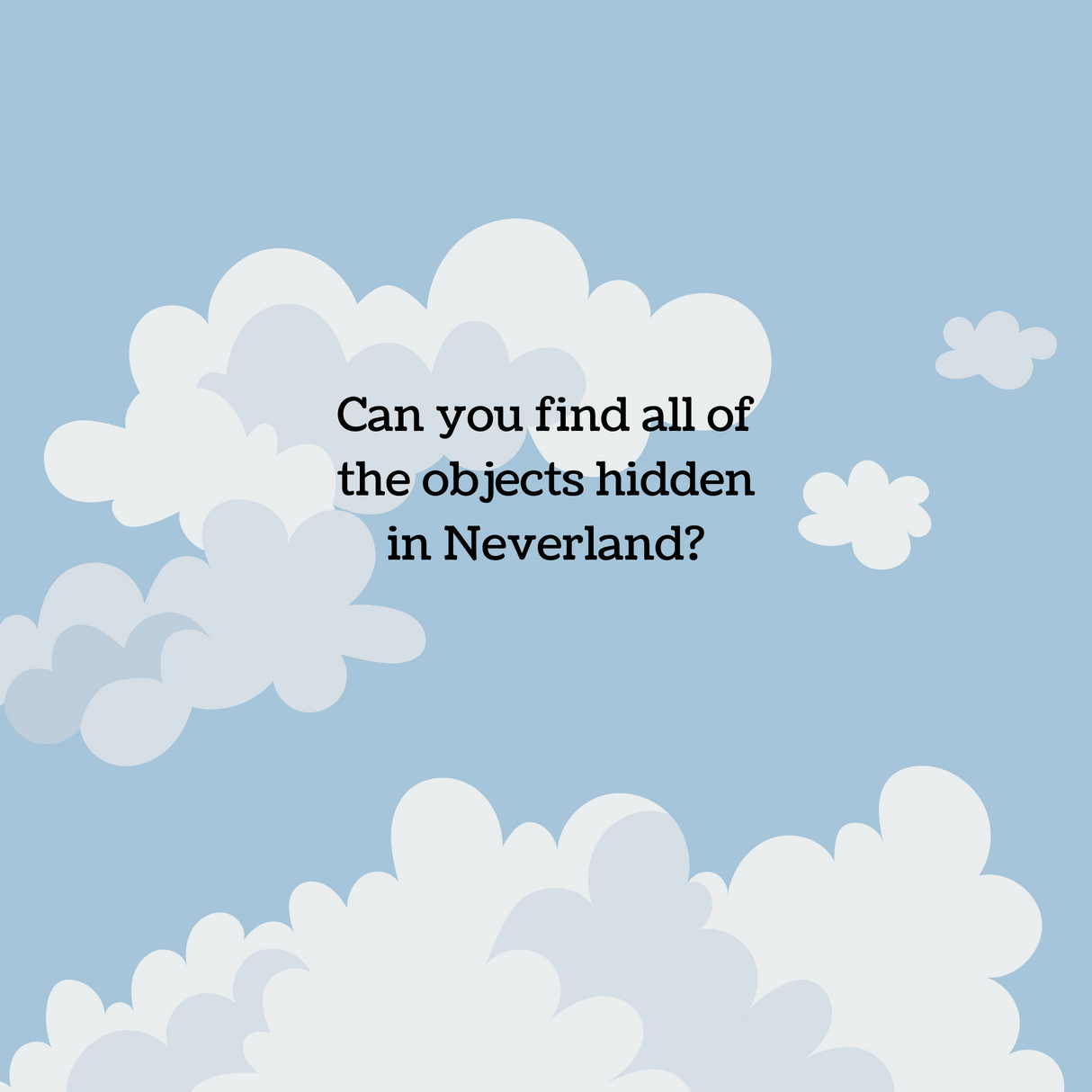 I Spy in Neverland: A Search and Find Adventure