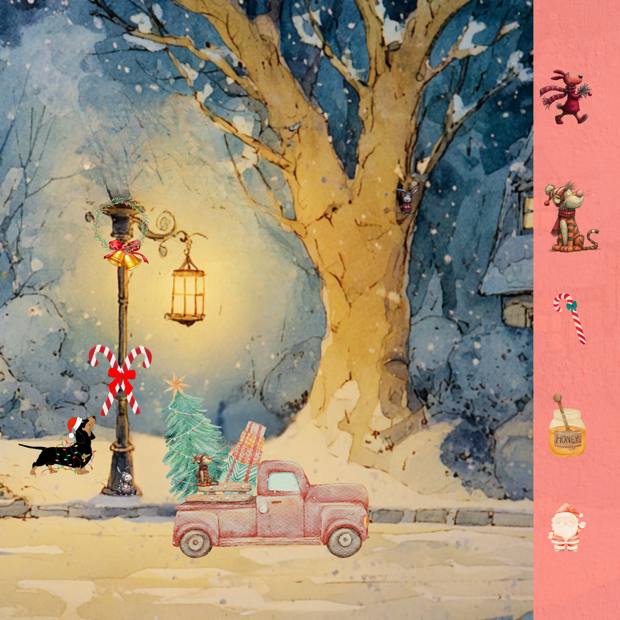 I Spy Christmas with Winnie the Pooh: A Search and Find Adventure