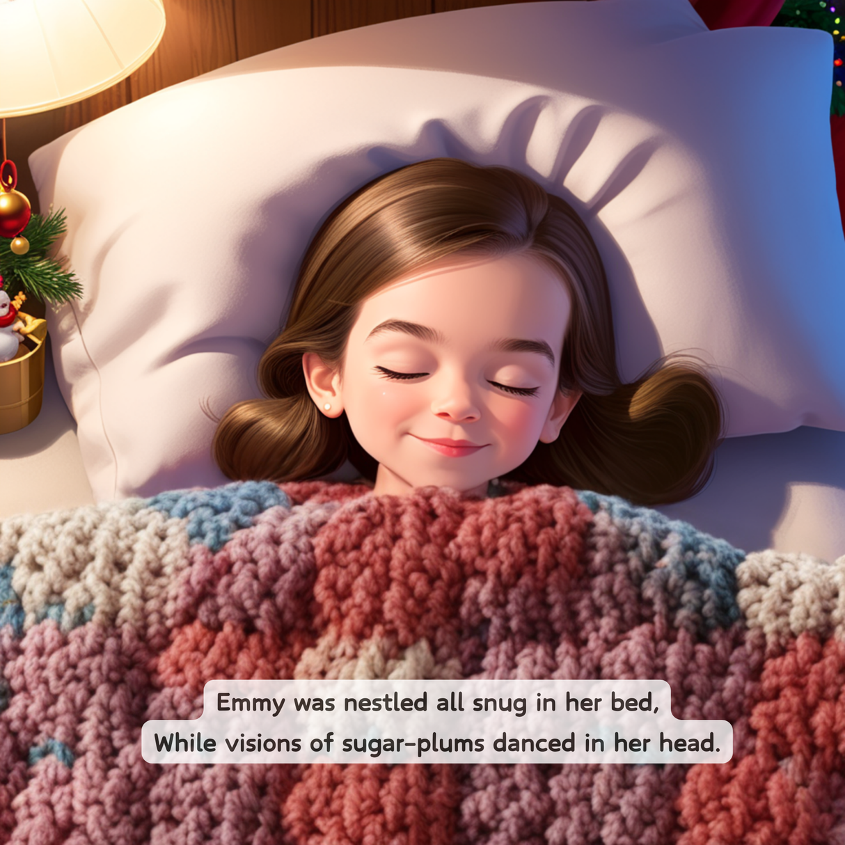 The Night Before Christmas - Personalized Storybook - "Emmy's" Night Before Christmas