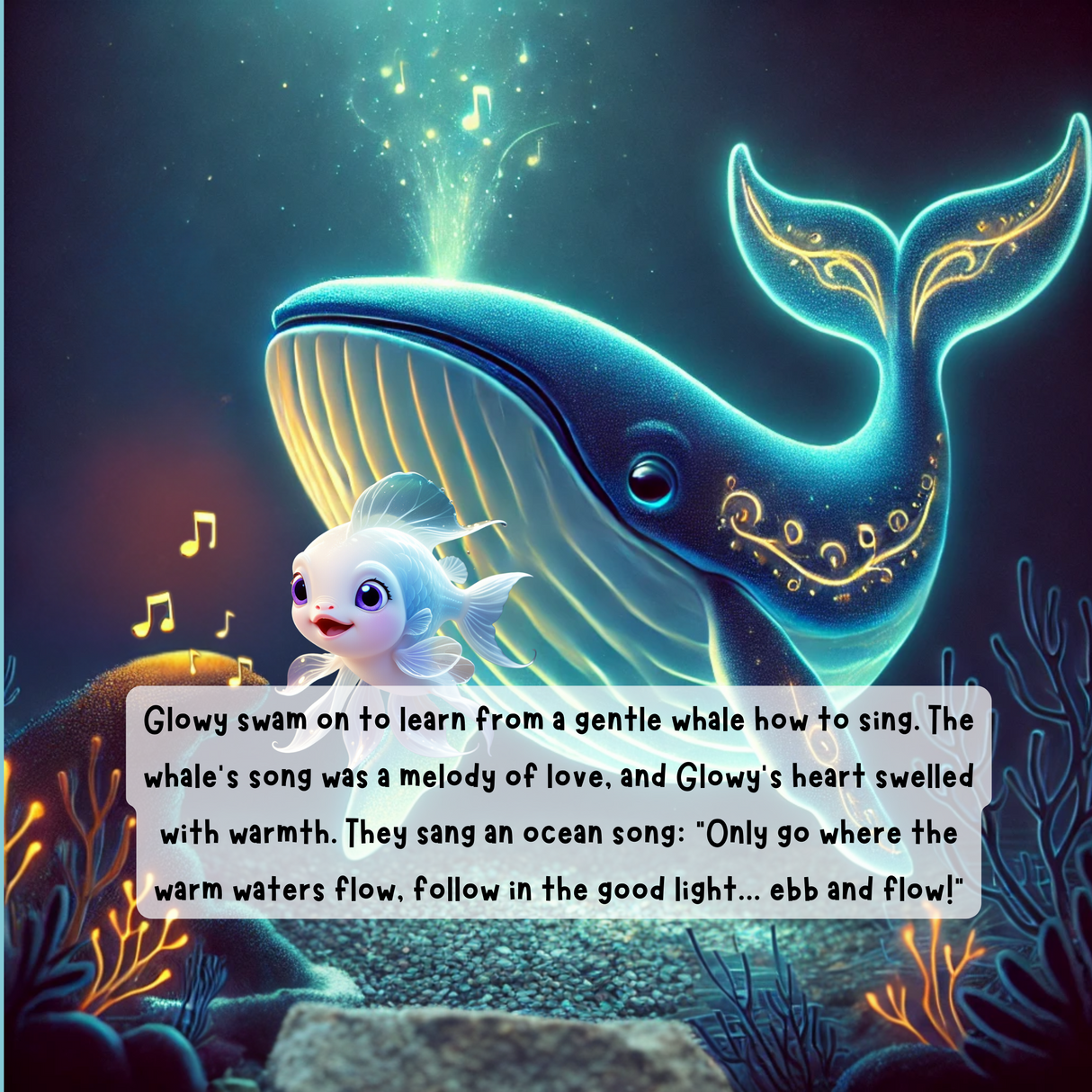 Glowy: An Illuminating Ocean Adventure - Children's Story Book