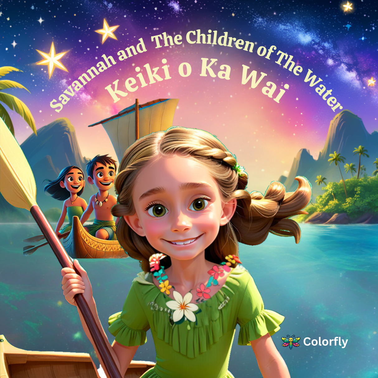 The Children of The Water - Personalized Story Book - "Savannah" and The Children of The Water