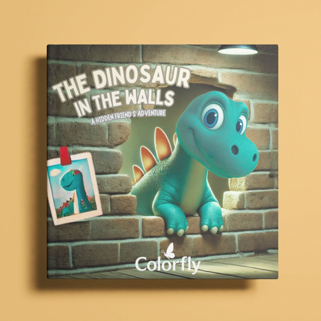 The Dinosaur in the Walls: A Hidden Friend’s Adventure - Children's Story Book