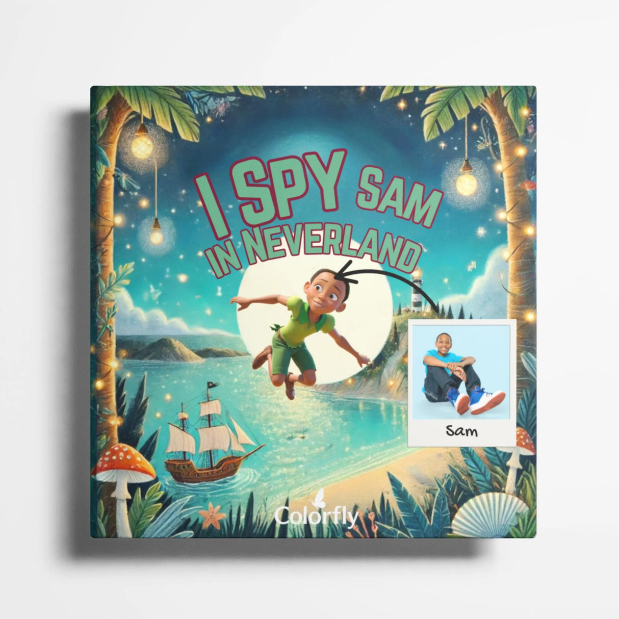 Personalized Neverland I Spy Book: Search and Find Adventure | Peter Pan| Tinkerbell