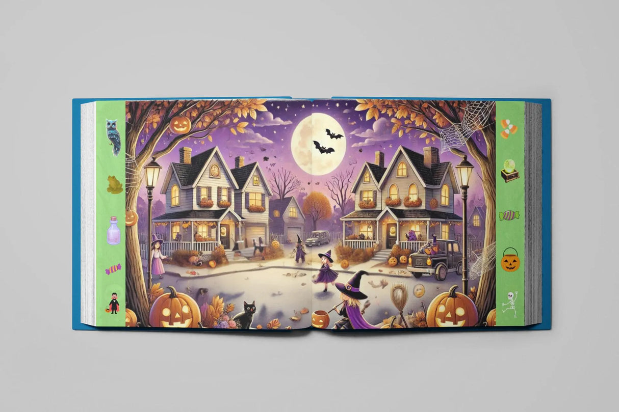 Personalized Halloween Book | I Spy "Your Name" The Frankenstein