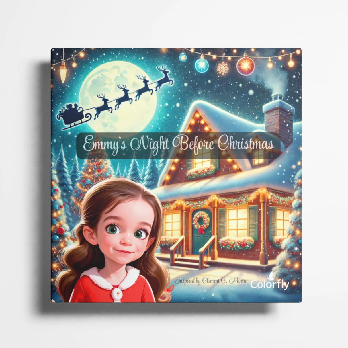 The Night Before Christmas - Personalized Storybook - "Emmy's" Night Before Christmas