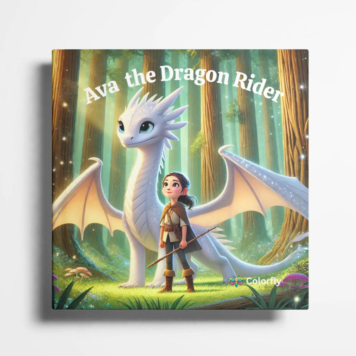 The Dragon Rider - Personalized Book - "Ava" the Dragon Rider - Personalized Images bring YOU into the Story!