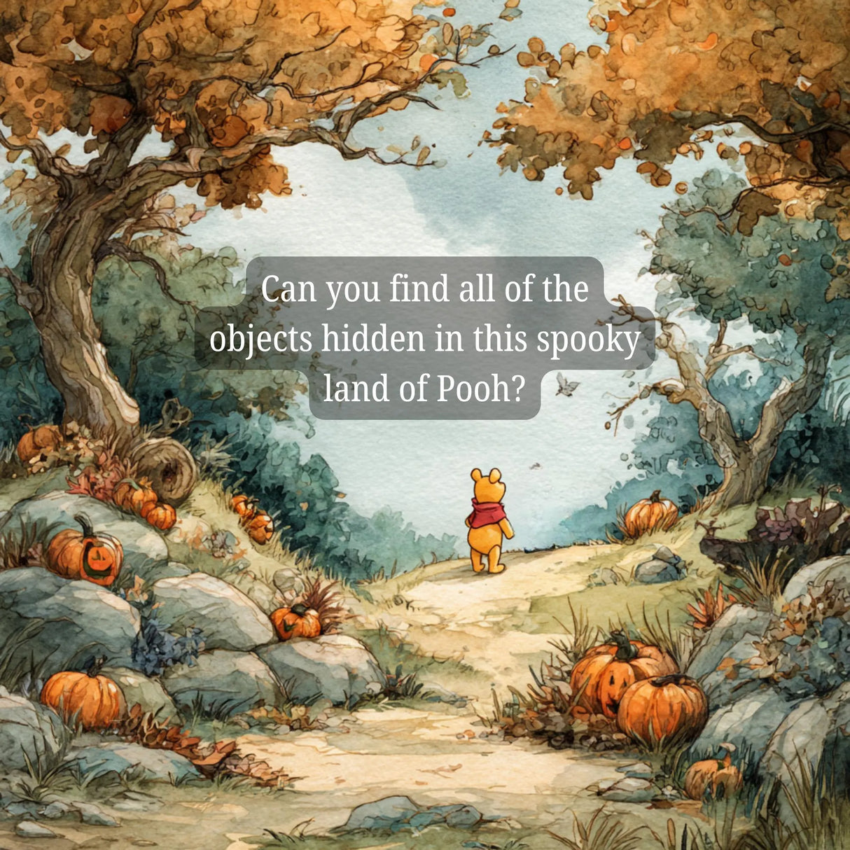 I Spy Halloween with Winnie the Pooh: A Search and Find Adventure