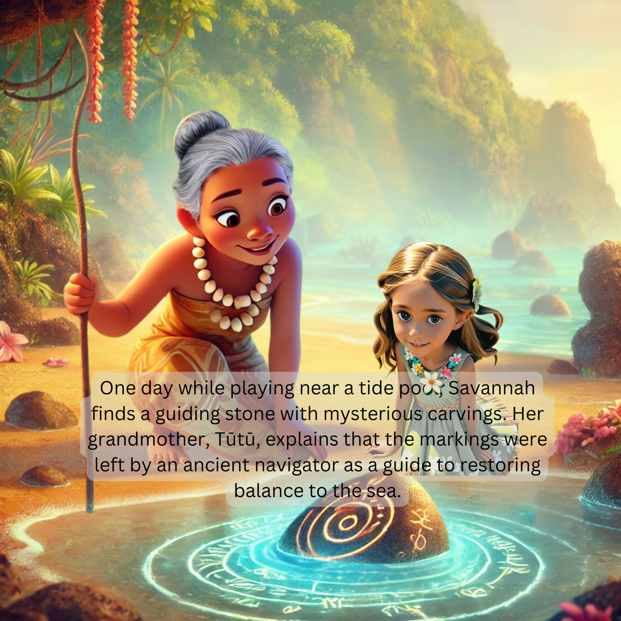 The Children of The Water - Personalized Story Book - "Savannah" and The Children of The Water