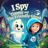 Personalized | I Spy "Your Name" and the Friendly Ghost | Halloween