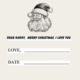 Merry Christmas Daddy I Love You Because: A Fill-in-the-Blank Book with Prompts for Sharing Love, Memories & Drawings