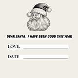 Dear Santa, I Love Christmas Because: A Fill-in-the-Blank Book, Christmas memory Keepsake