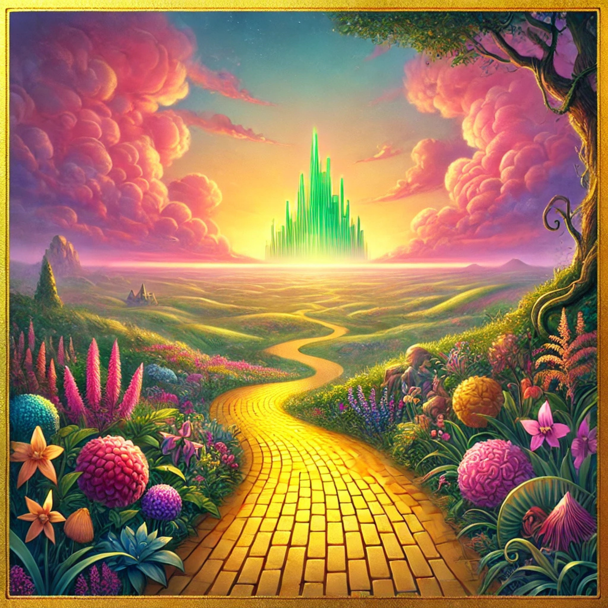 Personalized Wizard of Oz I Spy Book: Custom Search-and-Find Adventure