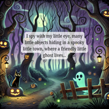 Personalized | I Spy "Your Name" and the Friendly Ghost | Halloween