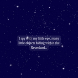 I Spy in Neverland: A Search and Find Adventure