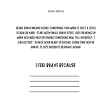 I Am Strong, Confident, and Brave Because… | Empowering Fill-in-the-Blank Activity Book for Kids