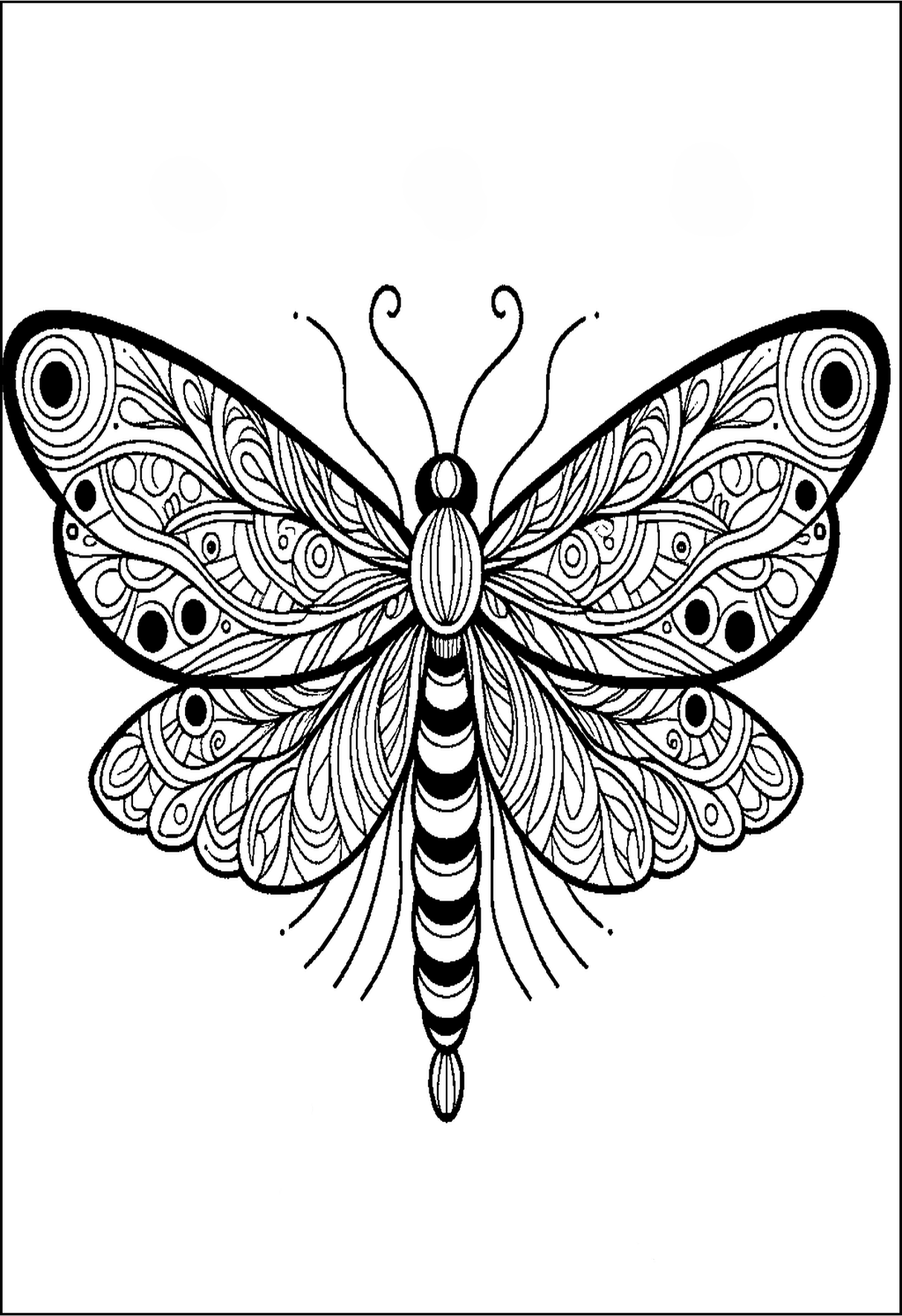 Colorfly Coloring Book - Butterflies, Fireflies and Colorflies: Stress Relief, Relaxation and Calmness