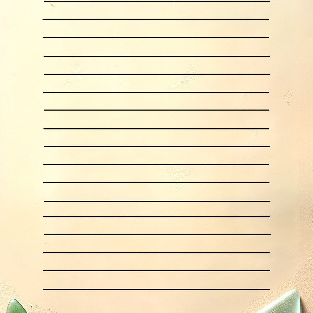 Seaglass Treasures Notepad – Colorfly