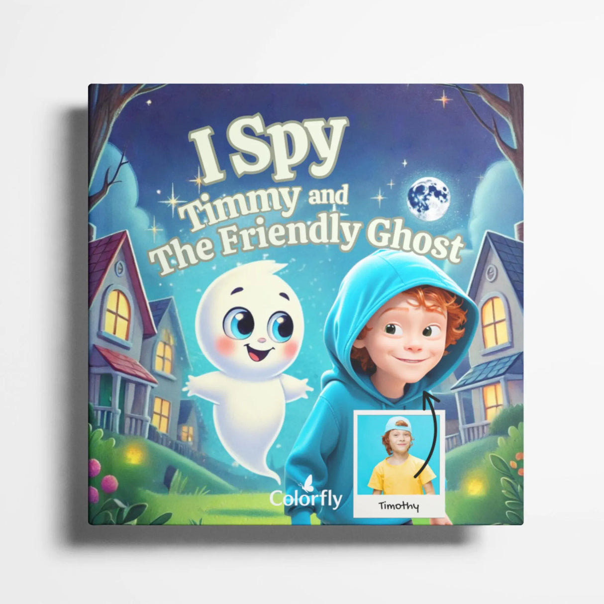 Personalized | I Spy "Your Name" and the Friendly Ghost | Halloween