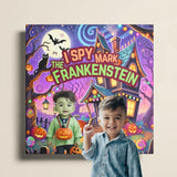 Personalized Halloween book | I Spy "Your Name" The Frankenstein