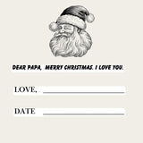 Merry Christmas Papa, I Love You Because: A Fill-in-the-Blank Book with Prompts for Sharing Love, Memories & Drawings
